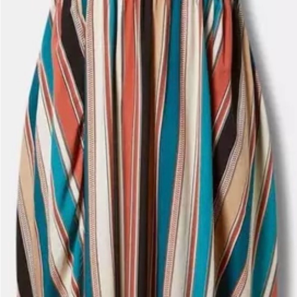 Torrid Size 3 Colorful Striped A-Line Skirt